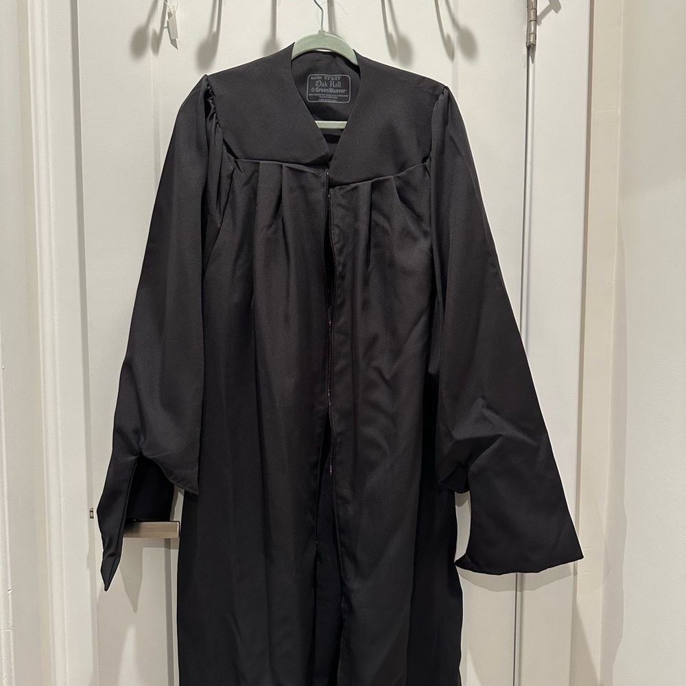 Master’s Black Graduation Gown